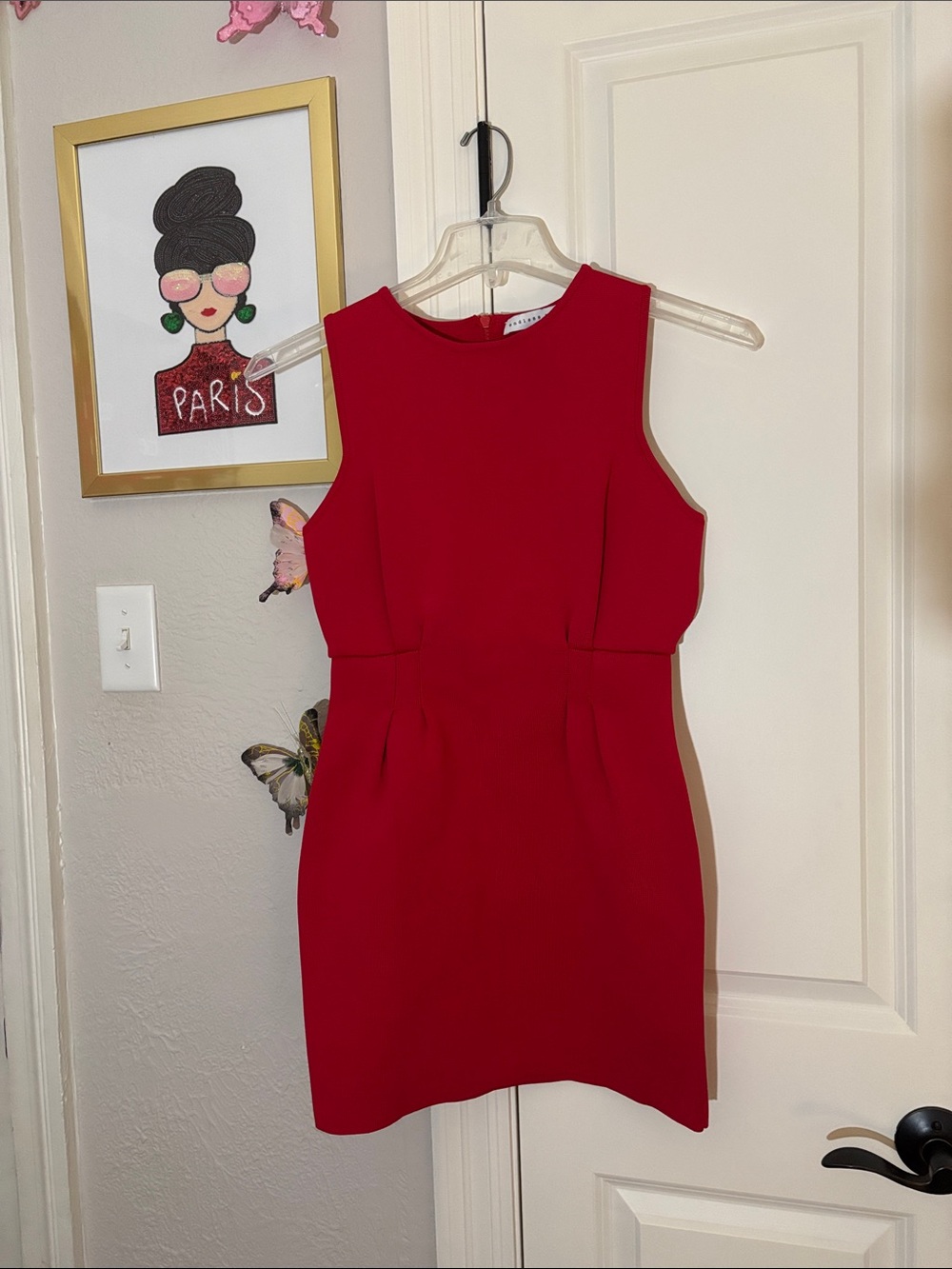 Endless Rose - Red Sparks Bodycon Knit Dress